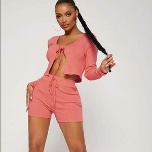 NWOT SHEIN Rib-knit Set